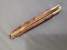 *NOS* 11" LATAMA Briar Wood SWINGUARD AUTO Italian Stiletto *NOS* 11" LATAMA Briar Wood SWINGUARD AUTO Italian Stiletto