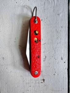Camillus NY Parachute orange handle automatic knife Camillus NY Parachute orange handle automatic knife