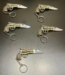 Lot of 5 Mini Keychain Revolver Switchblades Lot of 5 Mini Keychain Revolver Switchblades
