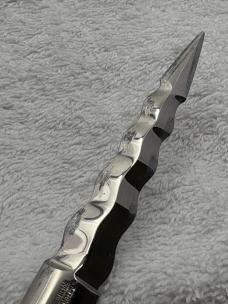 Anton Wenger Jr Solingen Germany Stag Handle Kris (Wavy) Blade Dagger Sheath Knife Anton Wenger Jr Solingen Germany Stag Handle Kris (Wavy) Blade Dagger Sheath Knife