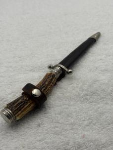 Anton Wenger Jr Solingen Germany Stag Handle Kris (Wavy) Blade Dagger Sheath Knife Anton Wenger Jr Solingen Germany Stag Handle Kris (Wavy) Blade Dagger Sheath Knife