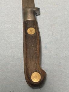 Vintage German Knife/Crown & Soldier Inlays – GESETZLICH GESCH – 1920’s-1940’s Vintage German Knife/Crown & Soldier Inlays – GESETZLICH GESCH – 1920’s-1940’s