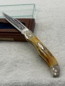 Case XX 1976 The American Spirit Bicentennial Stag Pocket Knife Made In USA Case XX 1976 The American Spirit Bicentennial Stag Pocket Knife Made In USA