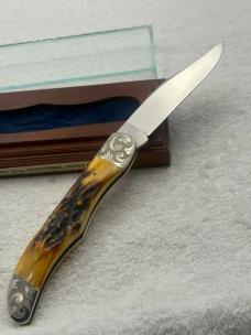 Case XX 1976 The American Spirit Bicentennial Stag Pocket Knife Made In USA Case XX 1976 The American Spirit Bicentennial Stag Pocket Knife Made In USA