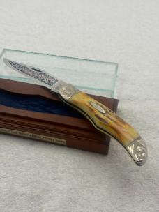 Case XX 1976 The American Spirit Bicentennial Stag Pocket Knife Made In USA Case XX 1976 The American Spirit Bicentennial Stag Pocket Knife Made In USA