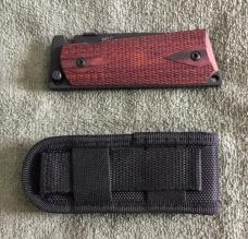 Discontinued Remington 1911R1 Lock Back Knife Rosewood & Black NIB NOS Discontinued Remington 1911R1 Lock Back Knife Rosewood & Black NIB NOS