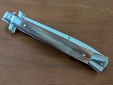 FRANK BELTRAME 28CM-11" BAYONET BLADE STILETTO BRAZILIAN HONEY HORN...NEW AND ROWDY! FRANK BELTRAME 28CM-11" BAYONET BLADE STILETTO BRAZILIAN HONEY HORN...NEW AND ROWDY!