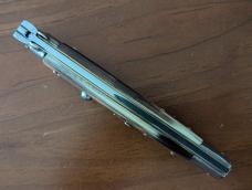 FRANK BELTRAME 28CM-11" BAYONET BLADE STILETTO BRAZILIAN HONEY HORN...NEW AND ROWDY! FRANK BELTRAME 28CM-11" BAYONET BLADE STILETTO BRAZILIAN HONEY HORN...NEW AND ROWDY!