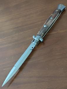 FRANK BELTRAME 28CM-11" BAYONET BLADE STILETTO BRAZILIAN HONEY HORN...NEW AND ROWDY! FRANK BELTRAME 28CM-11" BAYONET BLADE STILETTO BRAZILIAN HONEY HORN...NEW AND ROWDY!