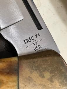 Case 5197 lock back stag sharks tooth edc not mint Case 5197 lock back stag sharks tooth edc not mint