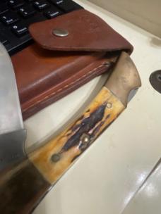 Case 5197 lock back stag sharks tooth edc not mint Case 5197 lock back stag sharks tooth edc not mint