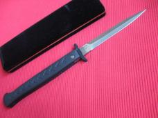 DKD Phantom (Wayne Clark Design) Dual Spring Swing Guard Switchblade Knife - New with Box DKD Phantom (Wayne Clark Design) Dual Spring Swing Guard Switchblade Knife - New with Box