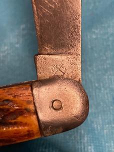 Antique Sheffield Folding Knife – 1800s Era – Jigged Bone – Double Anchor Tang Stamp – 8½” Open – 5” Antique Sheffield Folding Knife – 1800s Era – Jigged Bone – Double Anchor Tang Stamp – 8½” Open – 5”