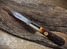Westmark 'Ole Buck Folding Hunter Knife Single Clip Point Blade Delrin Handles Westmark 'Ole Buck Folding Hunter Knife Single Clip Point Blade Delrin Handles