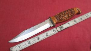 VTG COLONIAL USA FISHMASTER Fixed Blade Fish Scaler Knife