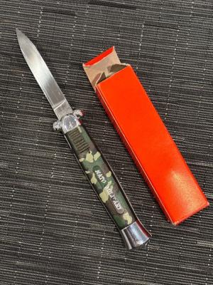 Rare Chrome Bolster NATO Military OTF with Box