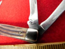 QUEEN USA 1970s STAG? USED STOCKMAN 3-1/4" WITH EDGE see pictures QUEEN USA 1970s STAG? USED STOCKMAN 3-1/4" WITH EDGE see pictures