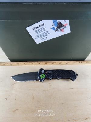 Gerber 06 Auto Drop Point Serrated #3A Medium usage