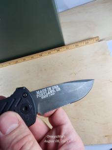 Gerber 06 Auto Drop point Serrated #1A Light usage Gerber 06 Auto Drop point Serrated #1A Light usage