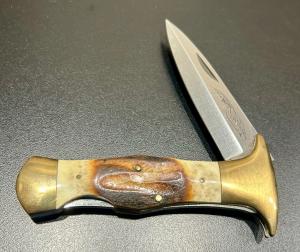 Vintage Parker & Son Stiletto-Style Pocket Boot Knife