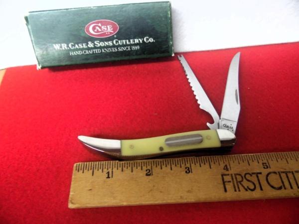 CASE XX 2007 YELLOW FISH KNIFE 320094 UNUSED 4-1/4" IN BOX CASE XX 2007 YELLOW FISH KNIFE 320094 UNUSED 4-1/4" IN BOX