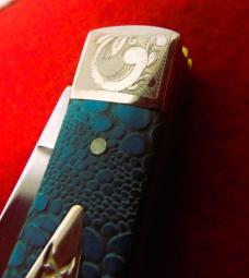 CASE XX 2022 BLUE SCALES 6254 TRAPPER SCROLLED BOLSTER UNUSED CASE XX 2022 BLUE SCALES 6254 TRAPPER SCROLLED BOLSTER UNUSED