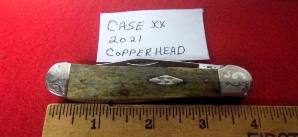 2021 CASE XX 6249 COPPERHEAD WITH SCROLLED BOLSTERS NEVER USED 2021 CASE XX 6249 COPPERHEAD WITH SCROLLED BOLSTERS NEVER USED