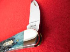 CASE XX 10 DOT 2020 IN BOX NEVER USED SEAHORSE WHITTLER BLUE BONE PEACH SEED JIGGED CASE XX 10 DOT 2020 IN BOX NEVER USED SEAHORSE WHITTLER BLUE BONE PEACH SEED JIGGED