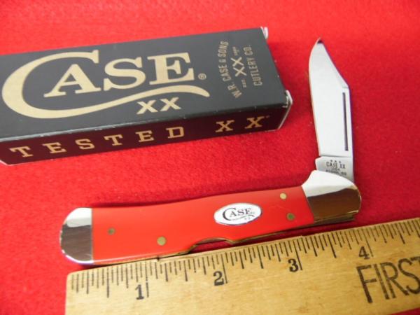 CASE XX 2024 SPARXX RED SYNTHETIC SMOOTH COPPERLOCK 41549L IN BOX UNUSED CASE XX 2024 SPARXX RED SYNTHETIC SMOOTH COPPERLOCK 41549L IN BOX UNUSED