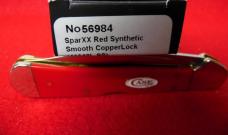 CASE XX 2024 SPARXX RED SYNTHETIC SMOOTH COPPERLOCK 41549L IN BOX UNUSED CASE XX 2024 SPARXX RED SYNTHETIC SMOOTH COPPERLOCK 41549L IN BOX UNUSED