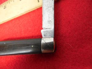 RARE TO FIND VINTAGE CAMILLUS USA WOOD SCALE ROPE KNIFE HAS BALE PRE-OWNED FROM STORAGE