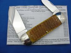 Case Classic W. R Case 62050 Case XX Classic Bone Handle Elephant Toe Knife Single Elephant Etch Case Classic W. R Case 62050 Case XX Classic Bone Handle Elephant Toe Knife Single Elephant Etch