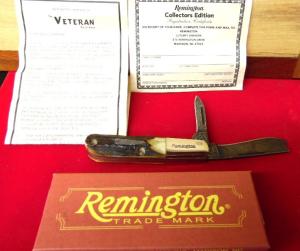  REMINGTON USA BULLET VETERAN BARLOW APPROX. 3-1/2" #36 LIMITED SEE PICS FOR DESCRIPTION MINT