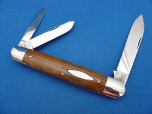 Case Classic 73091 Bois D'Arc Wood Handle Factory Sample Whittler Knife 1 of 5