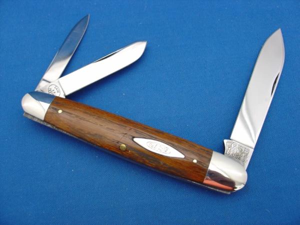 Case Classic 73091 Bois D'Arc Wood Handle Factory Sample Whittler Knife 1 of 5 Case Classic 73091 Bois D'Arc Wood Handle Factory Sample Whittler Knife 1 of 5
