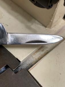 Utica Kutmaster Barlow bone edc not mint Utica Kutmaster Barlow bone edc not mint