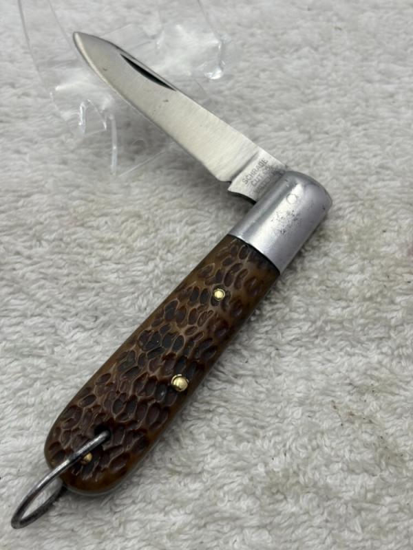 Schrade Cultery Co Walden NY Vintage 1 Blade Pocket Knife (25) Schrade Cultery Co Walden NY Vintage 1 Blade Pocket Knife (25)