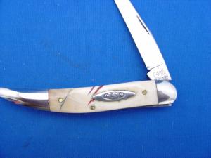 Case Classic 71096 Fossilized Ring Mastodon Ivory Handle Toothpick Factory Sample Knife 1 of 5