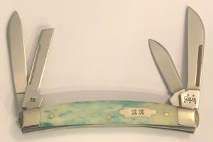 New Without Box 2005 Case Tested XX Appaloosa Green Bone Congress 6488
