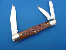 Case Classic 63083 Orange Bone Handle Whittler Knife Prototype Case Classic 63083 Orange Bone Handle Whittler Knife Prototype