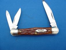 Case Classic 63083 Orange Bone Handle Whittler Knife Prototype Case Classic 63083 Orange Bone Handle Whittler Knife Prototype