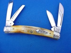 Case 5488 Stag Handle Four Blade Congress Kinfolks Knife 