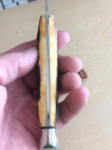 1976 Case 5 Finn Razor Edge Stag Fixed Blade 1976 Case 5 Finn Razor Edge Stag Fixed Blade