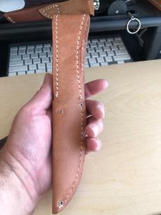 1976 Case 5 Finn Razor Edge Stag Fixed Blade 1976 Case 5 Finn Razor Edge Stag Fixed Blade