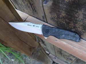 Buck 841 Sprint Pro Elite Folding Knife Carbon Fiber Handle S45VN Blade - New