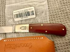 Northwoods Madison Barlow by GEC Red Micarta Northwoods Madison Barlow by GEC Red Micarta