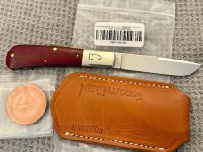 Northwoods Madison Barlow by GEC Red Micarta Northwoods Madison Barlow by GEC Red Micarta