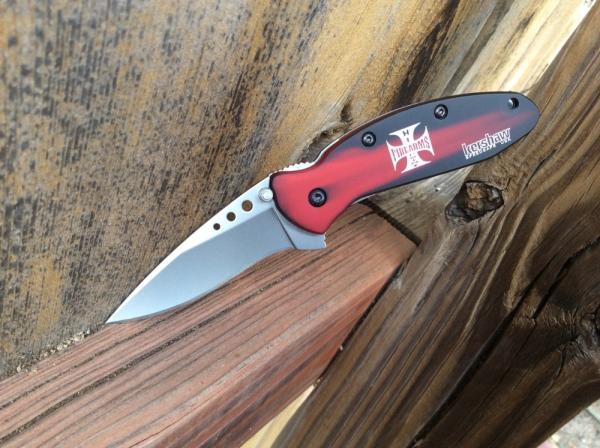 Kershaw Hipoint Firearms Scallion A/O Folding Knife - 1620BRHP - New Kershaw Hipoint Firearms Scallion A/O Folding Knife - 1620BRHP - New