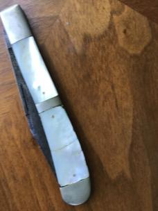 UNION CUT CO OLEAN NY HOBO KNIFE UNION CUT CO OLEAN NY HOBO KNIFE