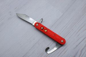 Camillus New York Orange Pilot Parachute Knife Vietnam Era RARE MC-1 Hook